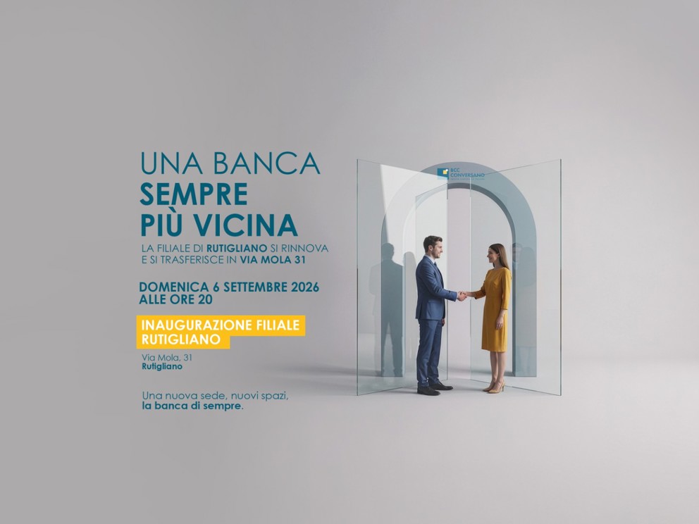 Inaugurazione della nuova filiale di Rutigliano 