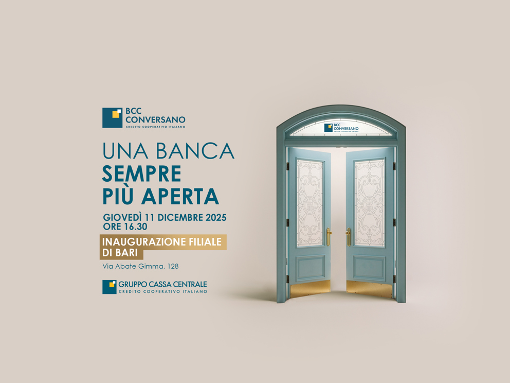 Inaugurazione della nuova filiale di Bari 